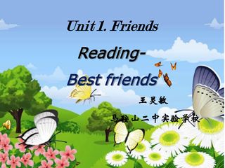 8A Unit 1 Reading Friends