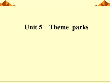 Theme parks_课件3