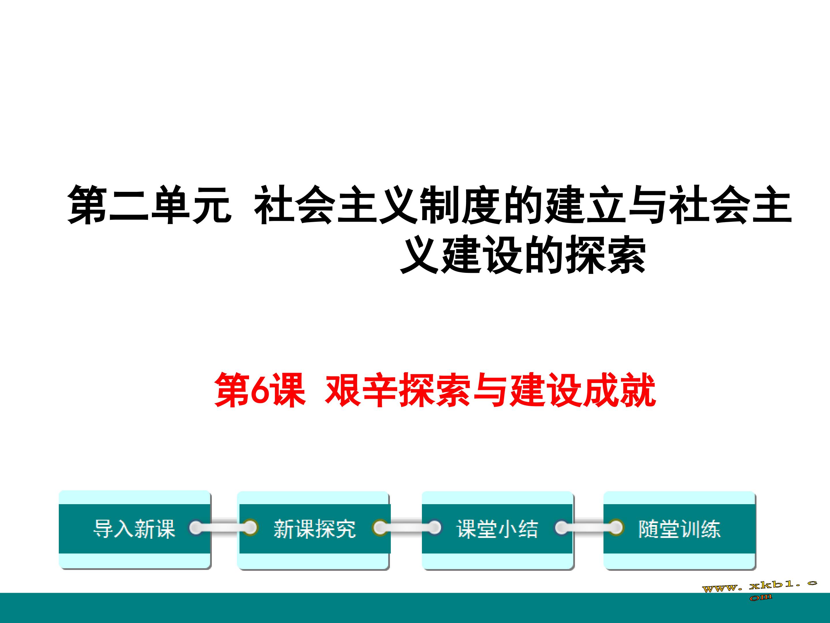 艰辛探索与建设成就