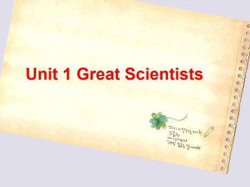 Great scientists_课件7