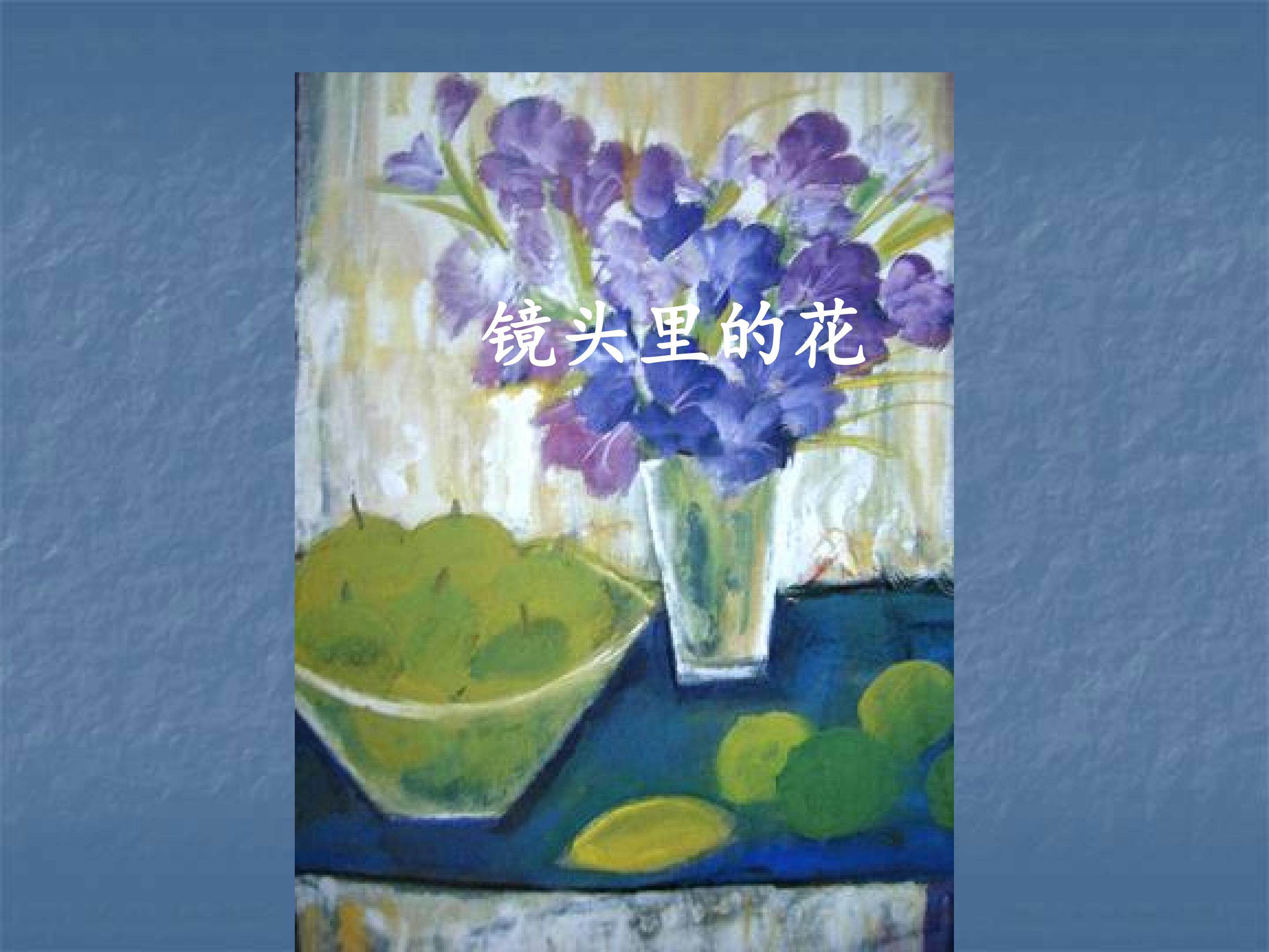 镜头里的花_课件1