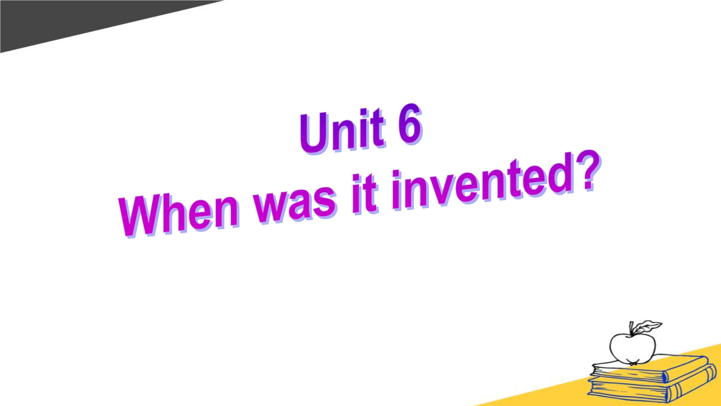 When was it invented Section B