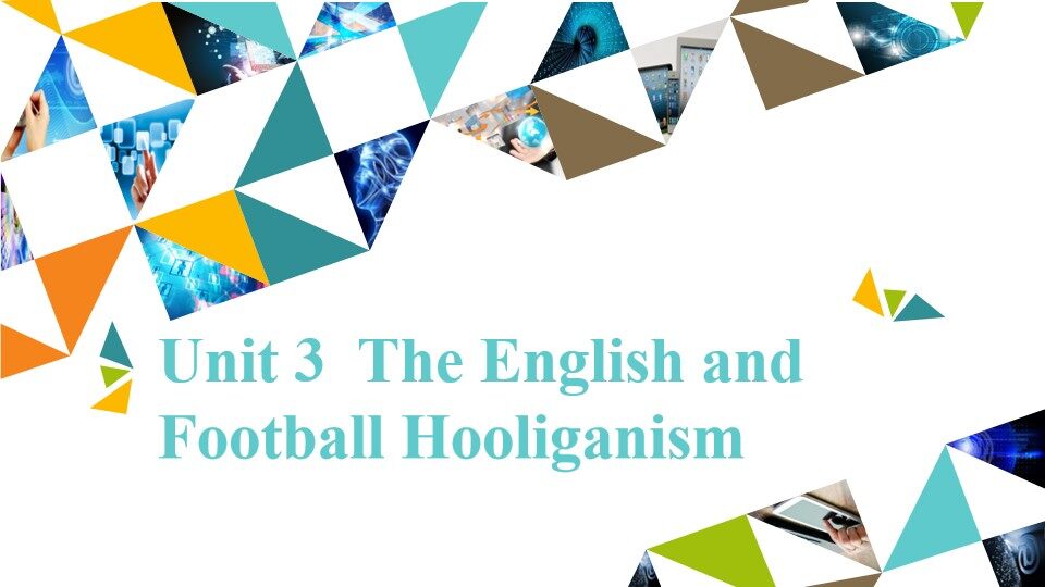 Unit 3  The English and Football Hooliganism_课件1
