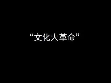 “文化大革命”_课件1