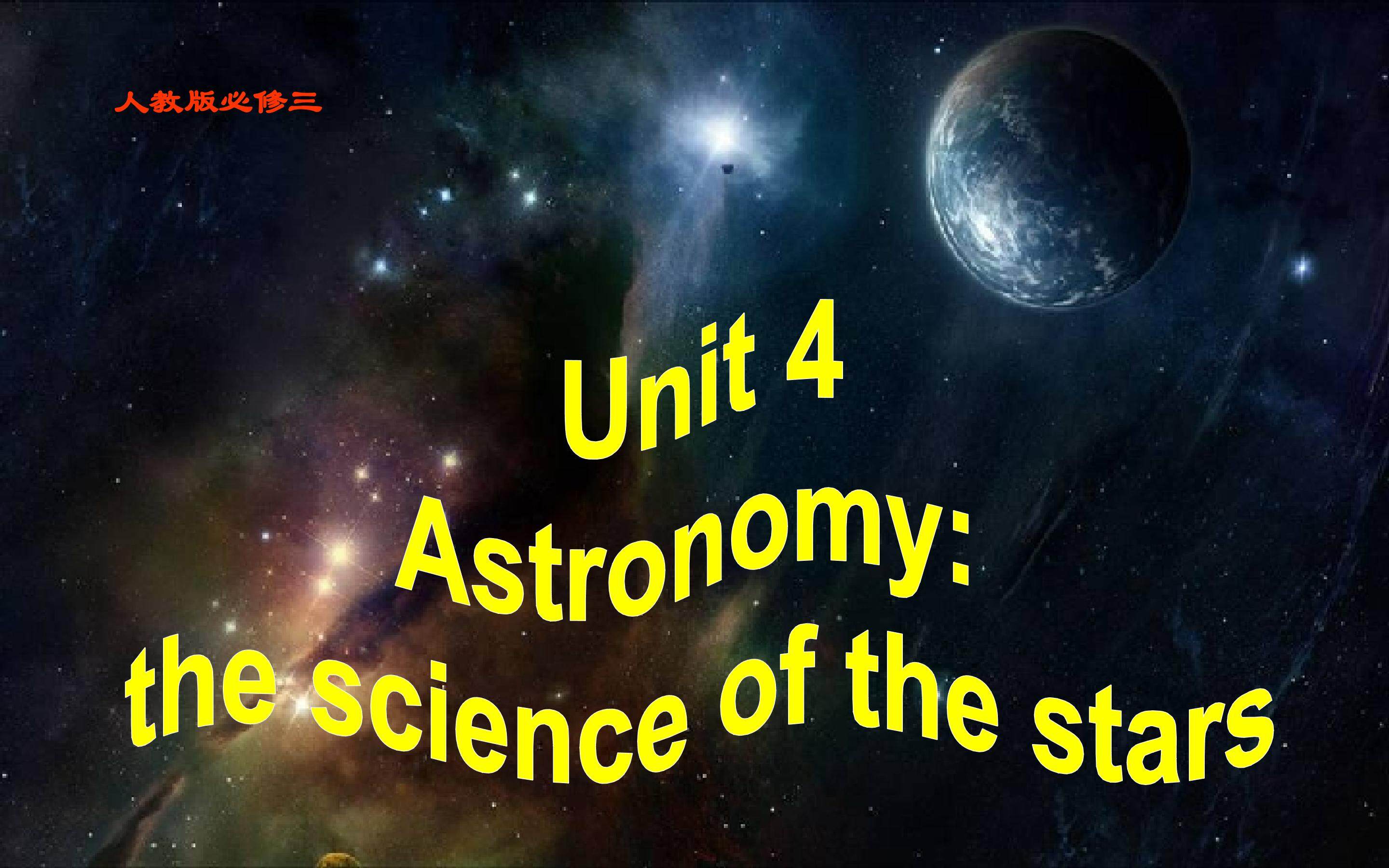 Unit 4  How life began on the earth