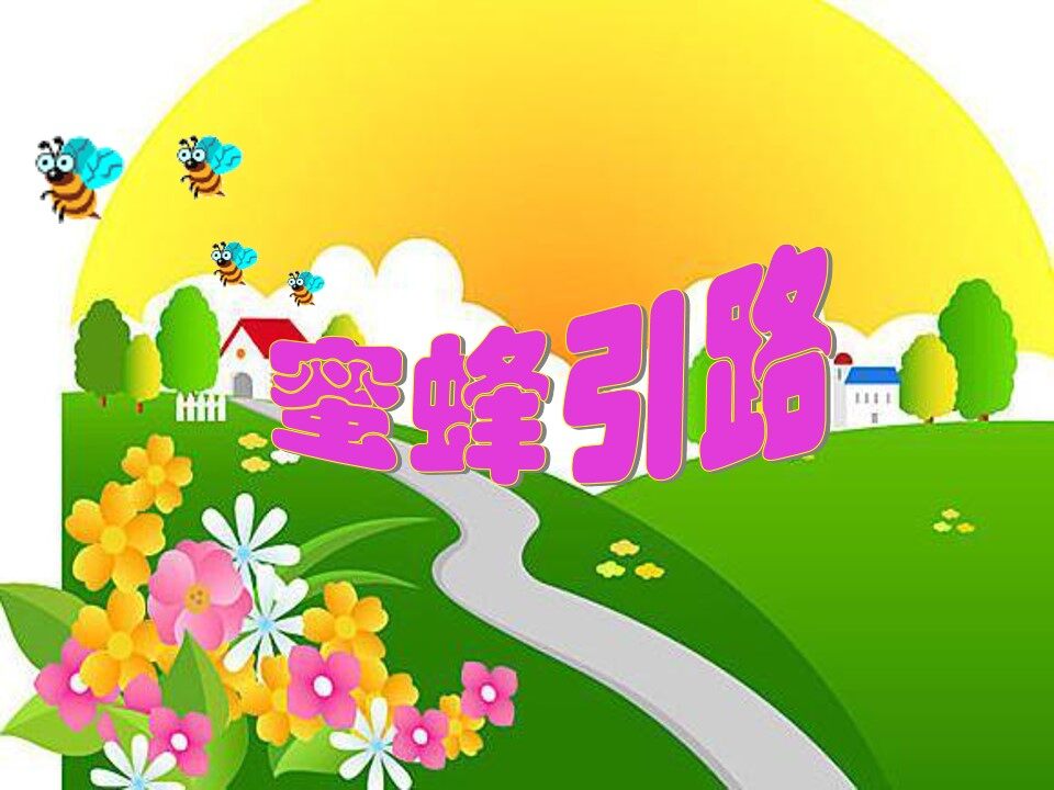 蜜蜂引路
