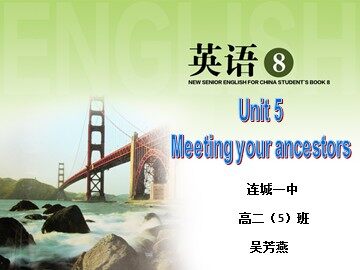 Book8 Unit5 Using language