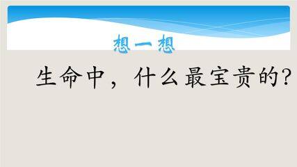【★★★】3年级上册道德与法治部编版课件第3单元《7生命最宝贵》
