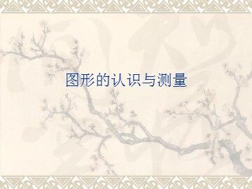《 图形的认识与测量》课件1