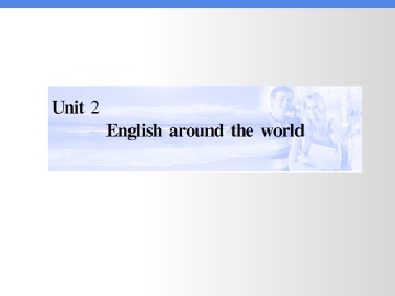 English around the world_课件8