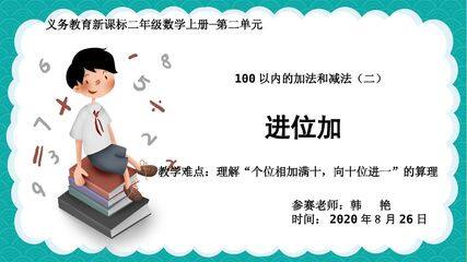 100以内的加法和减法(二)进位加