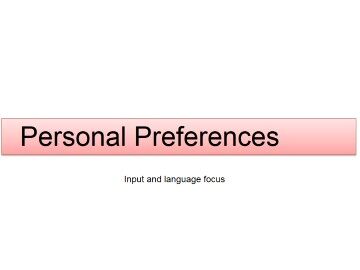 Input and Language Focus_课件1