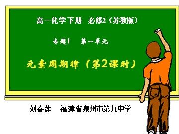 元素周期律（第2课时）课件