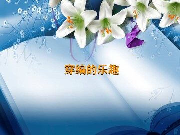 穿编的乐趣_课件1