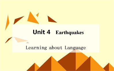 Earthquakes_课件8