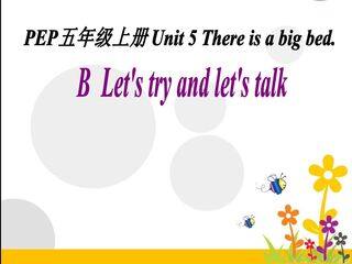 Unit5 There is a big bed.