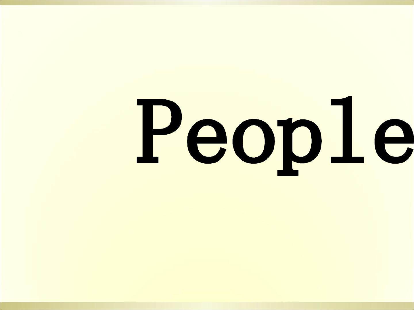 People_课件1