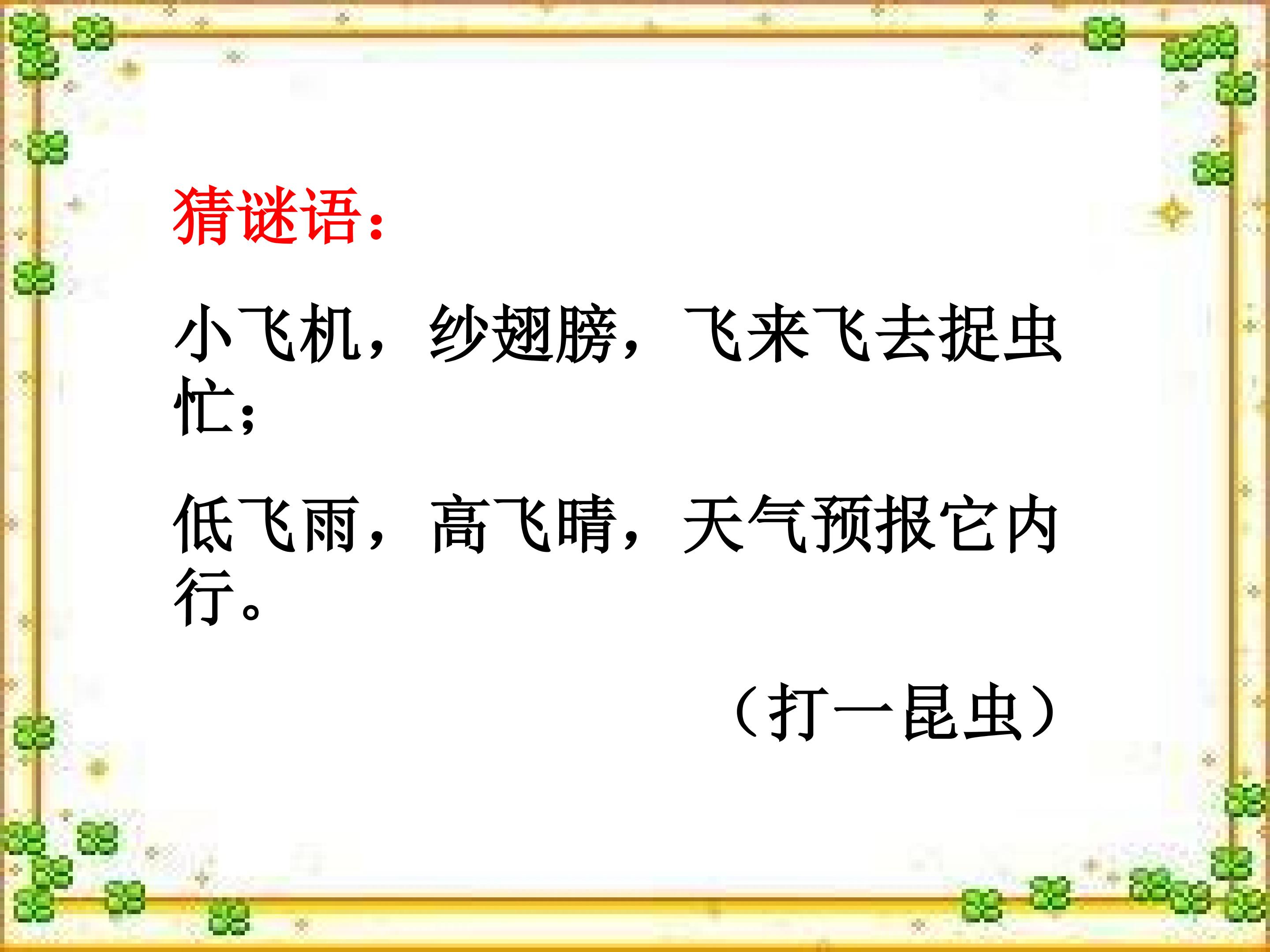 《放飞蜻蜓》