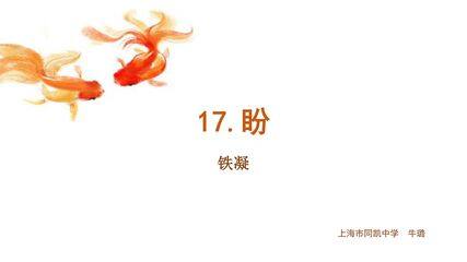 《盼》PPT课件