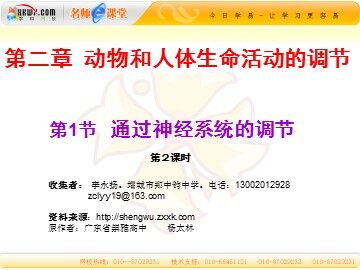 生物高中必修3第二章第一节第二课时的课件1