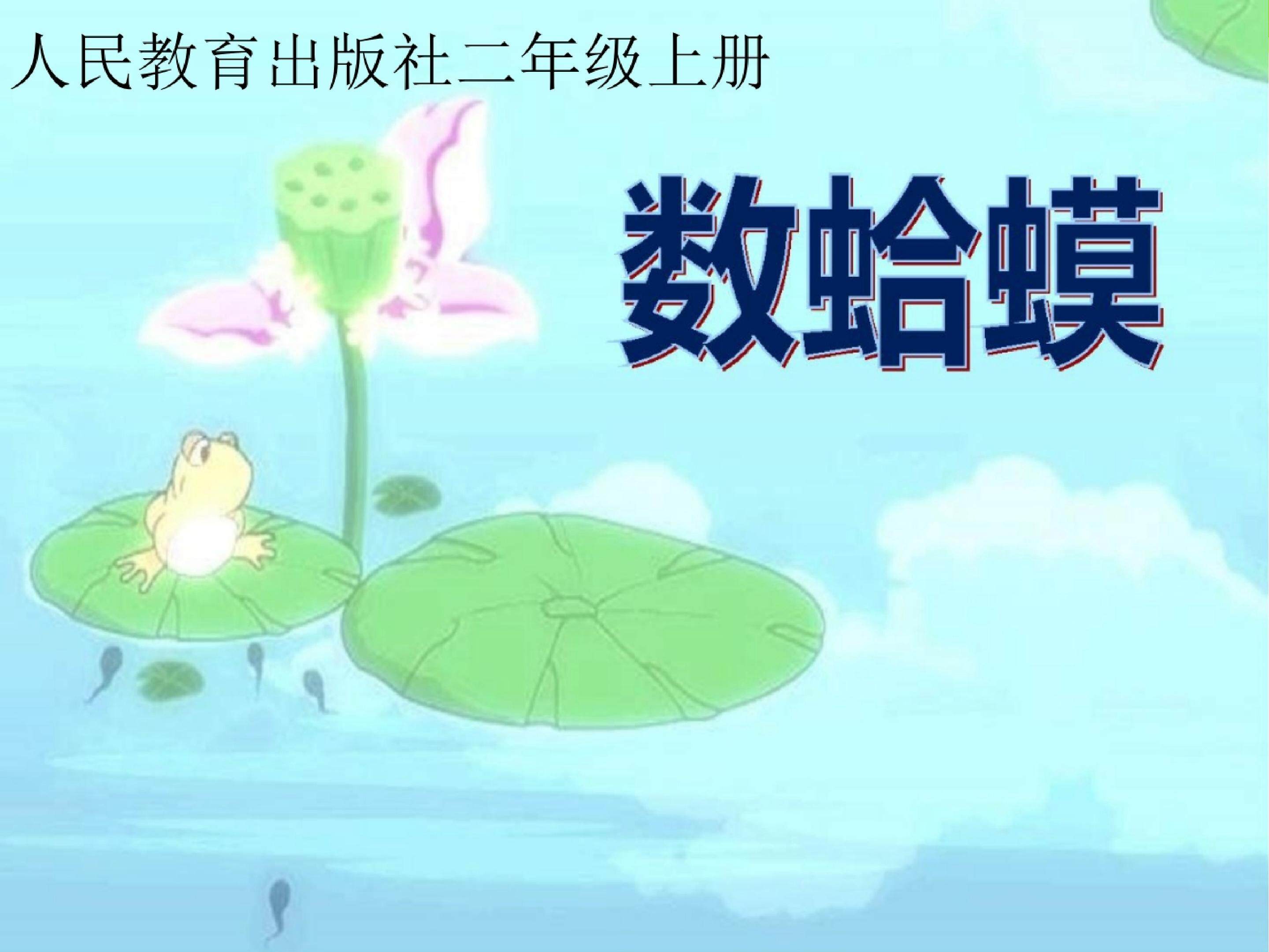 《数蛤蟆