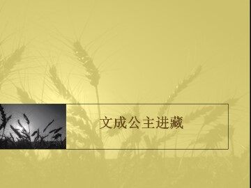 文成公主进藏_课件1