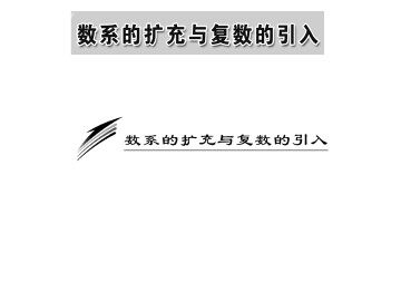 数的概念的扩展_课件1
