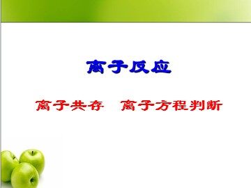 第二节 离子反应