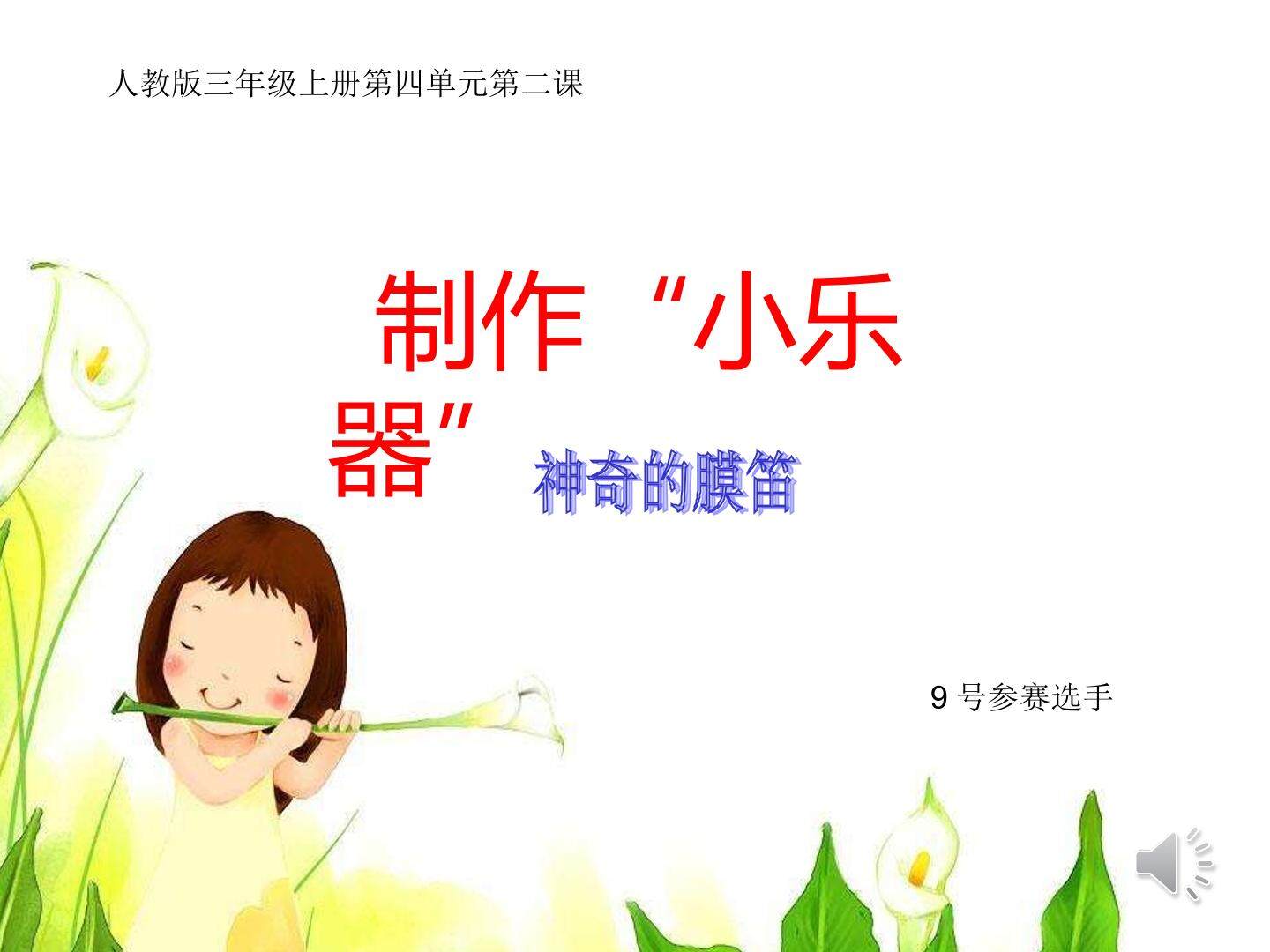 自制小乐器