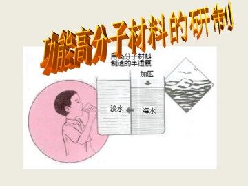 功能高分子材料的研制_课件1