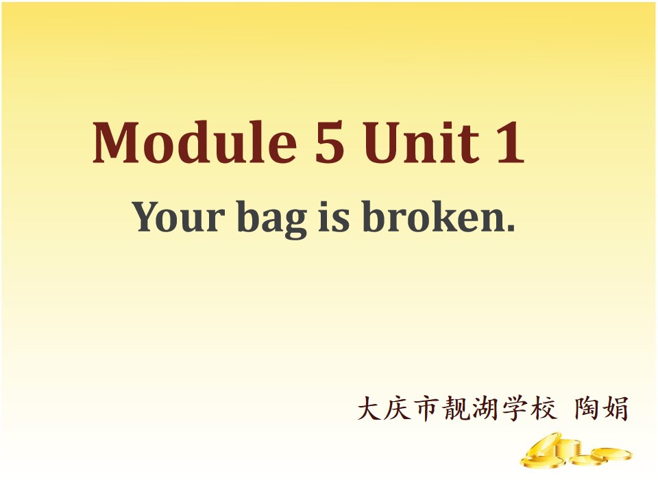 module5unit1Your bag is broken