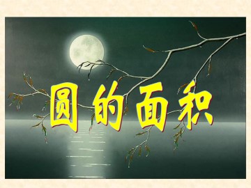 5 圆3. 圆的面积1