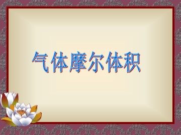 第二节 化学计量在实验中的应用
