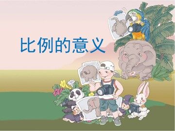 比例的意义