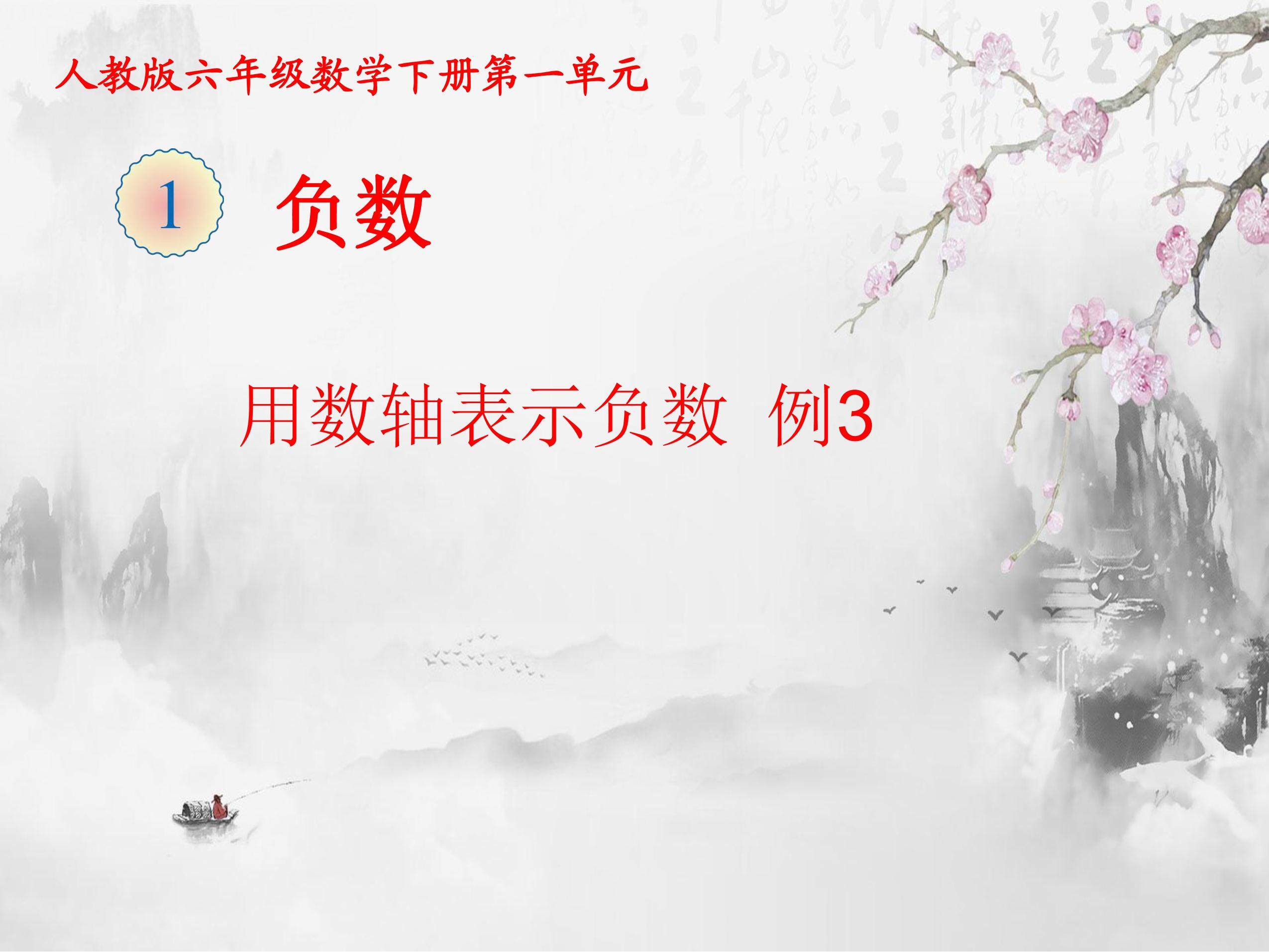 负数