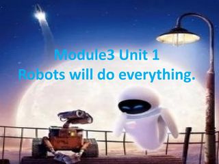 【茂名】Module3 Unit1 第二课时