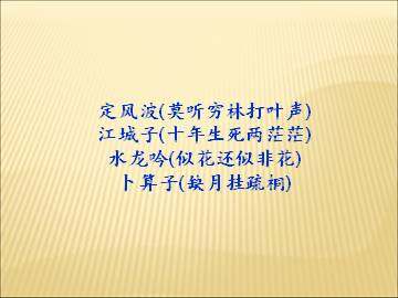 江城子（十年生死两茫茫）_课件2