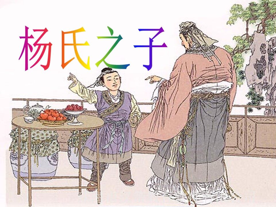 《杨氏之子》