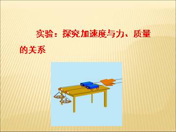 实验：探究加速度与力、质量的关系_课件3