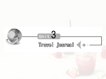 Travel journal_课件10
