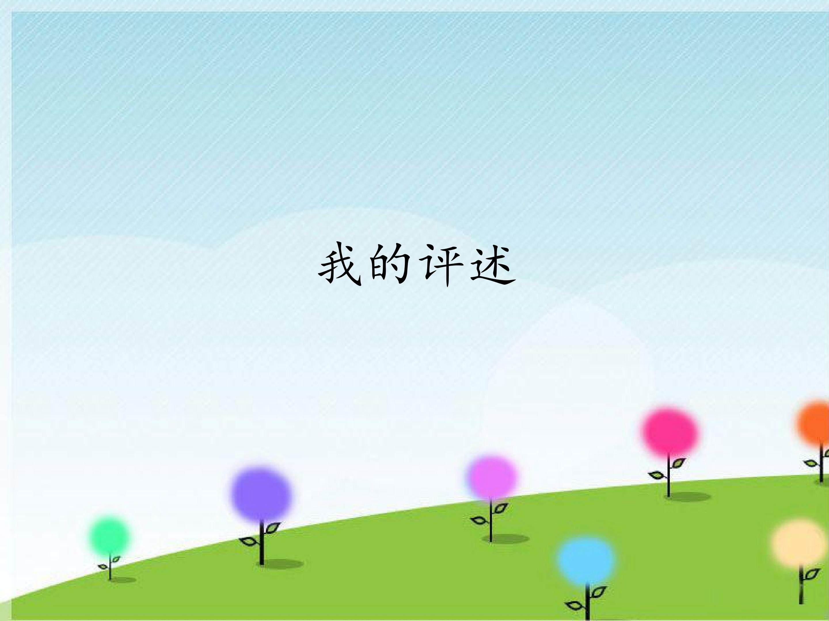 我的评述_课件1