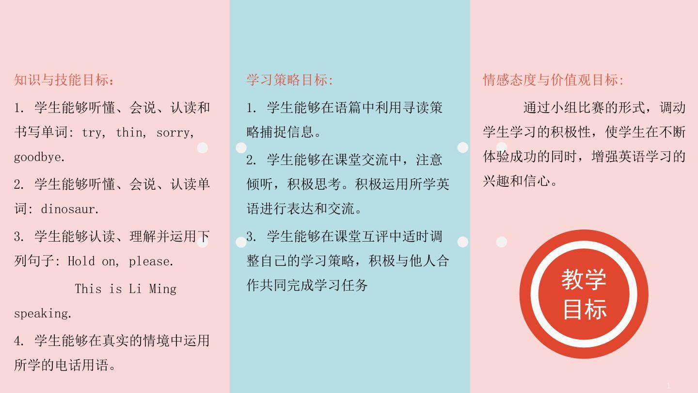 Lesson 2 Is Danny There?