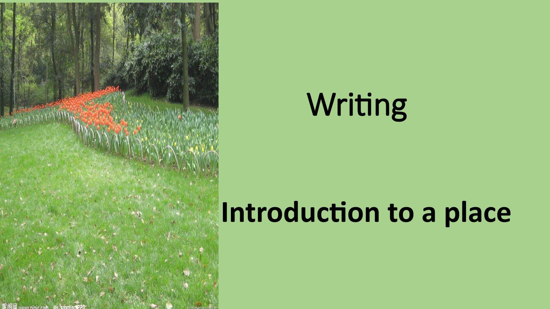 Introduction to place