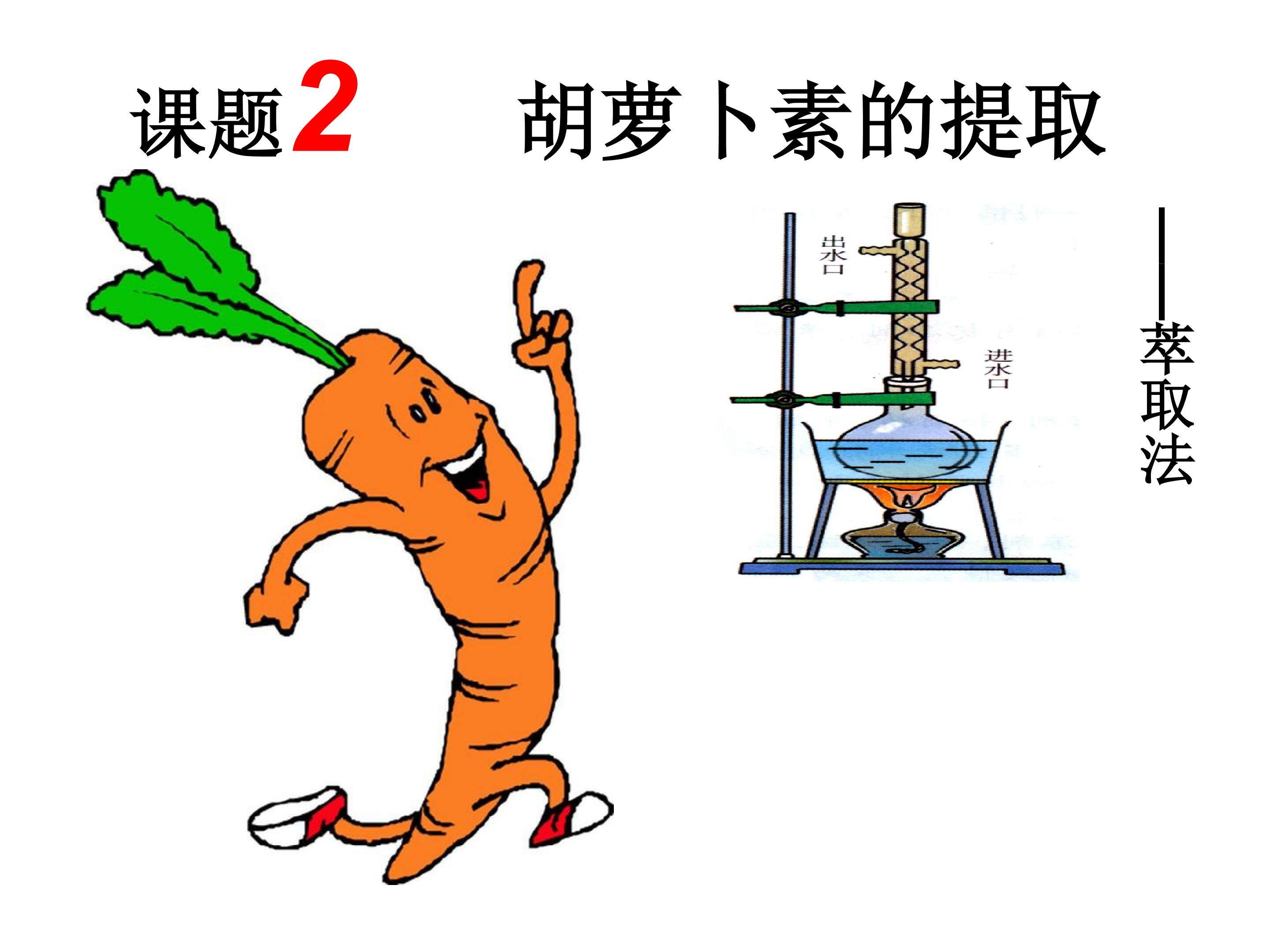胡萝卜素的提取