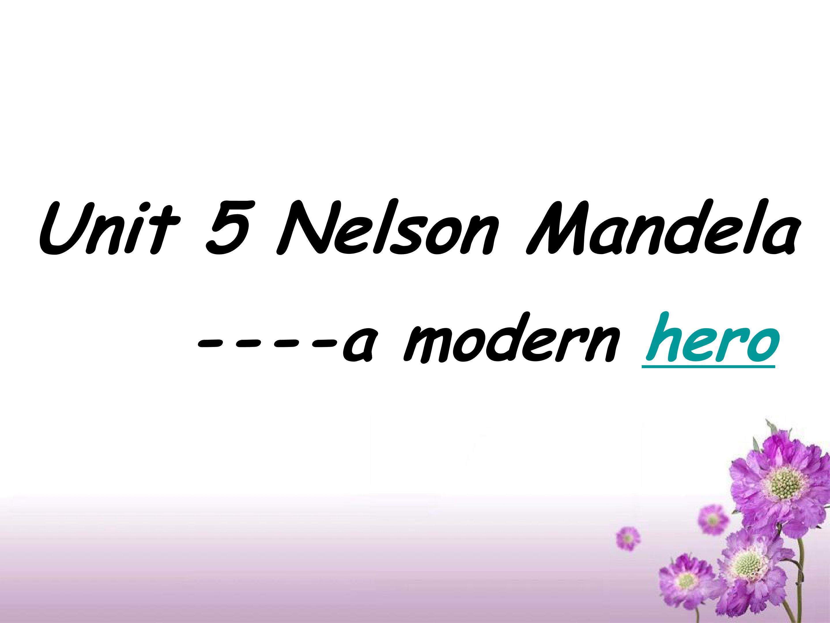 Nelson Mandela