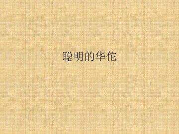 聪明的华佗_课件1