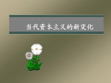 当代资本主义的新变化_课件1