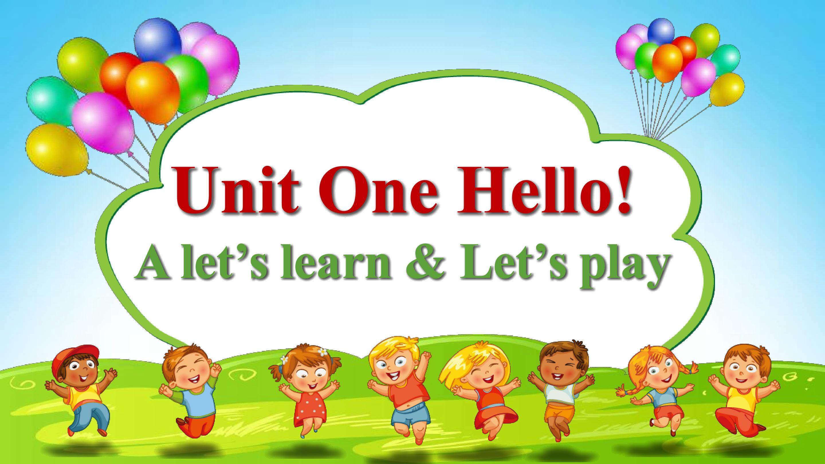 三年级上册Unit 1 A Let'slearn
