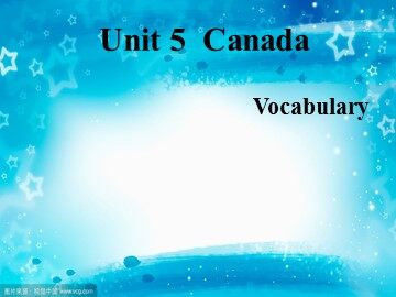 Unit 5 Canada - 