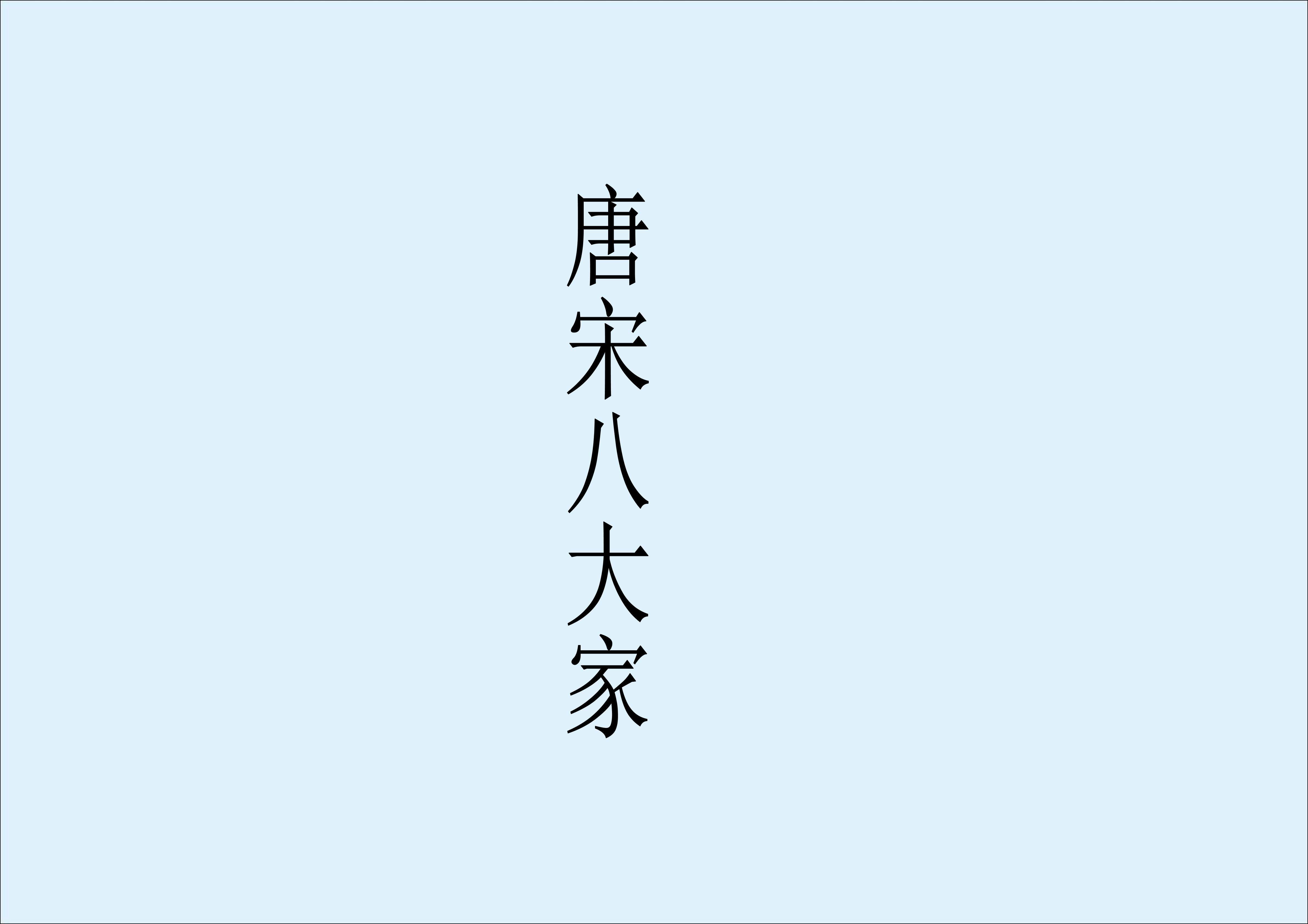 “唐宋八大家”的由来_课件1